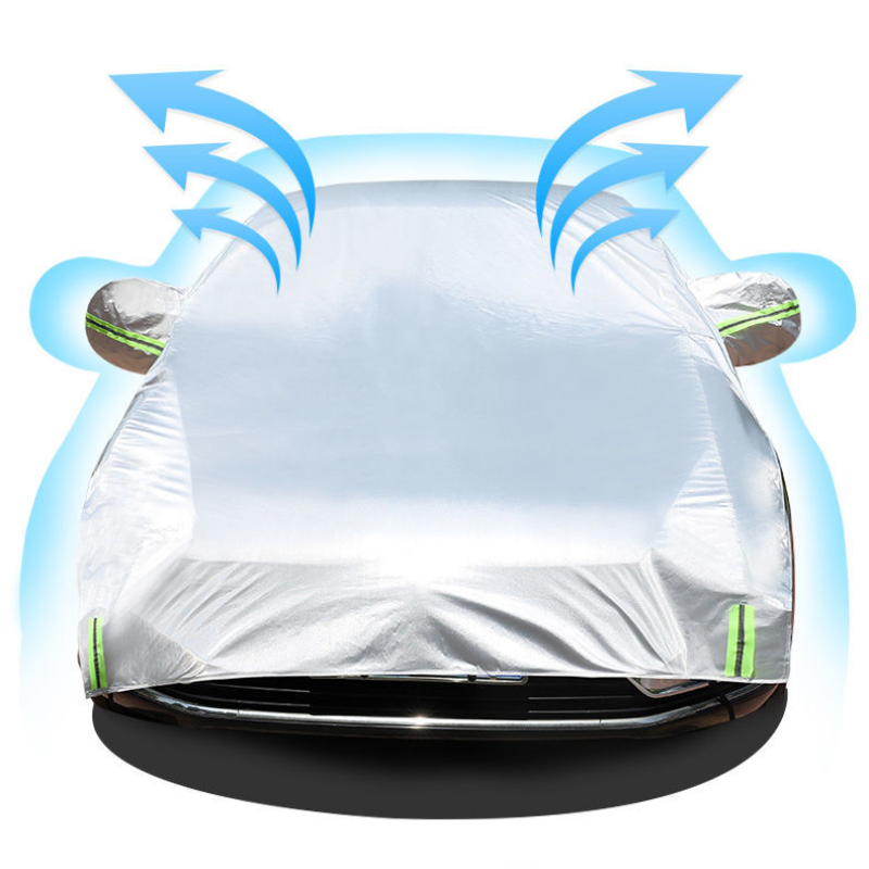 Áo phủ đầu xe ô tô vải Oxford tiện lợi