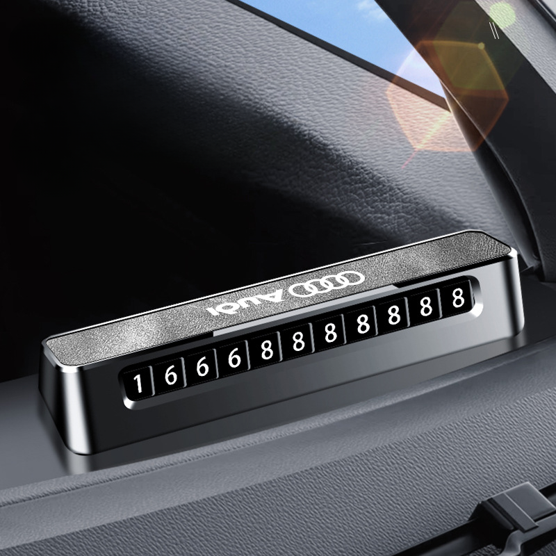 Bảng số tạm thời Audi sang trọng