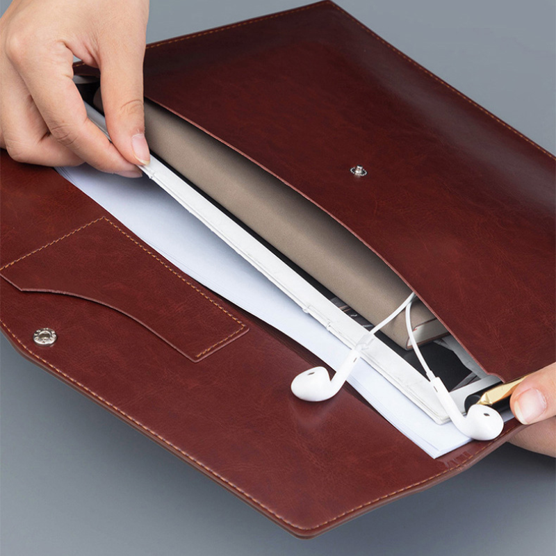 Cặp đựng hồ sơ giấy tờ da sang trọng