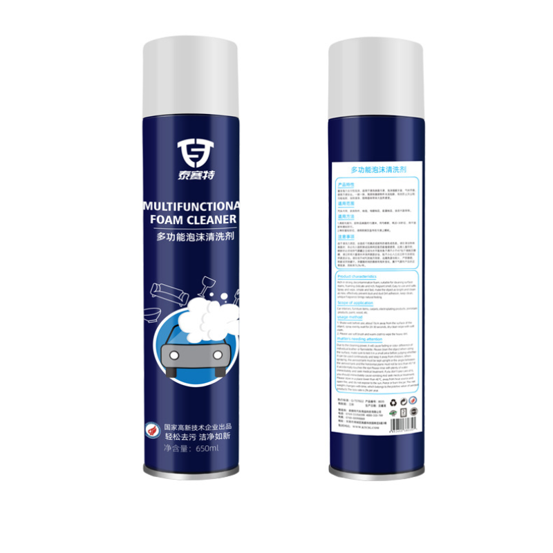 Chất tẩy rửa ô tô chuyên dụng làm sạch mạnh mẽ Tesaite 6 Dung dịch bọt đa năng ô tô