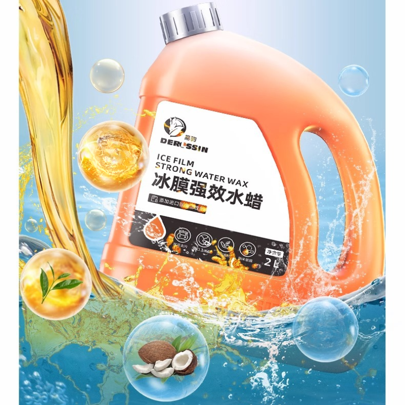 Dung dịch rửa xe đen trắng