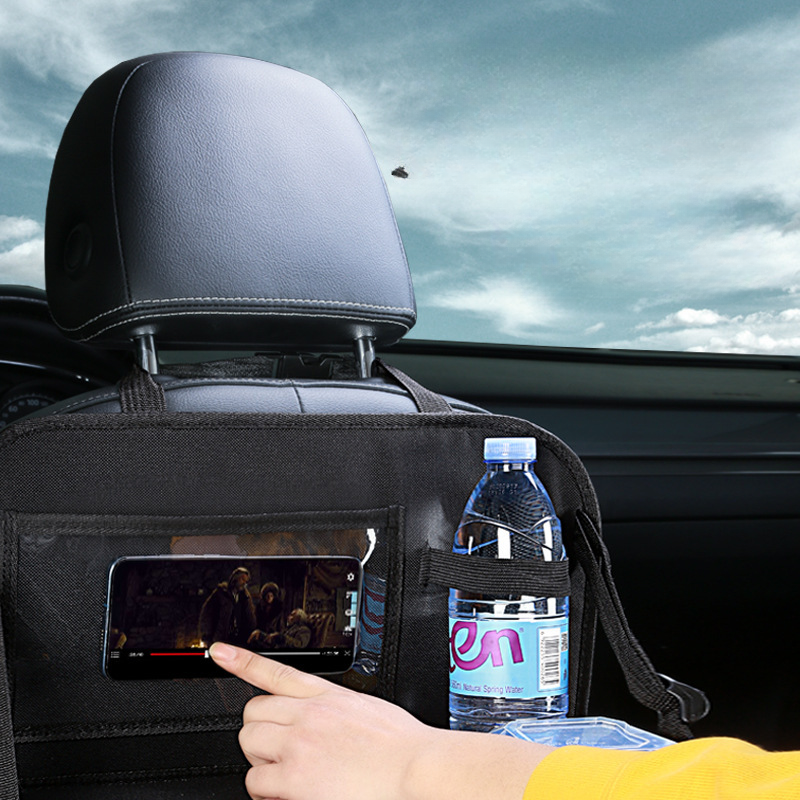 Túi treo lưng ghế ô tô đa năng kèm bàn nhỏ giá để đồ và thùng rác tiện lợi 6 Giá để đồ sau ghế ô tô tiện ích