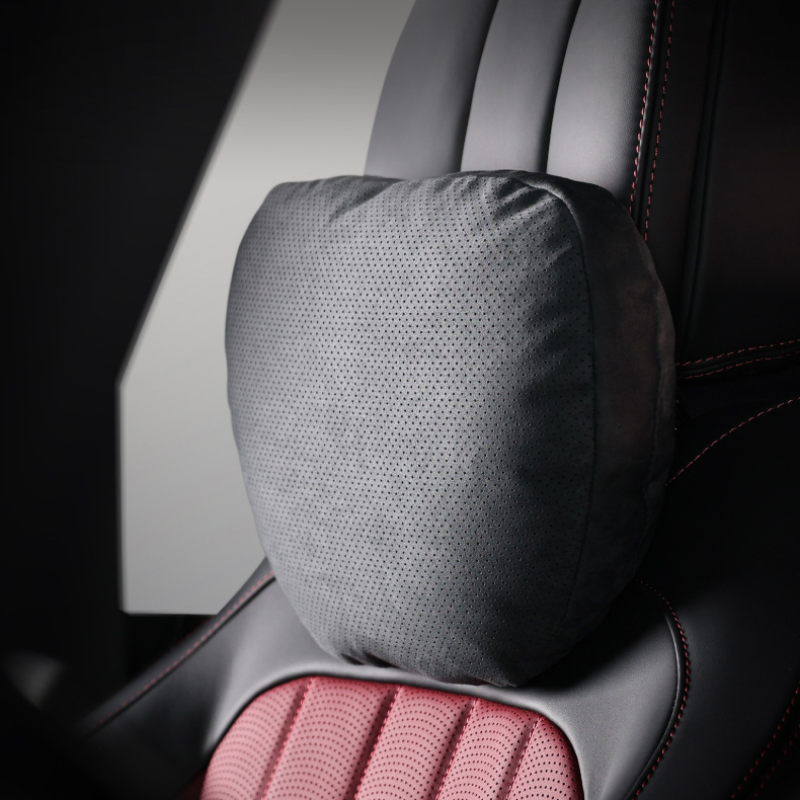 Gối tựa ghế ô tô da lộn thông gió