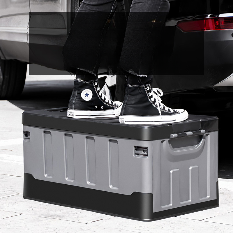 Hộp đựng đồ cốp ô tô gấp gọn đa năng dùng cắm trại ngoài trời và gia dụng 6 Hộp gấp gọn cốp ô tô đa năng