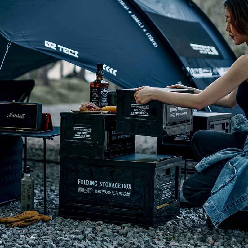 Hộp nhựa xách tay cắm trại ngoài trời