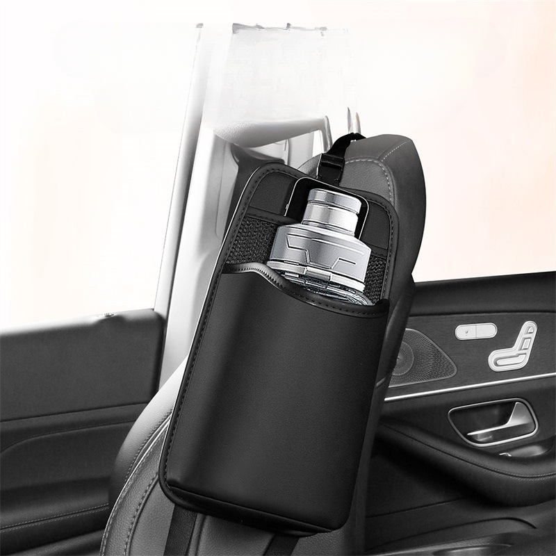 Túi treo ghế da ô tô đa năng đựng khăn giấy cốc nước và phụ kiện tiện lợi 6 Hộp treo ghế ô tô đựng phụ kiện tiện lợi