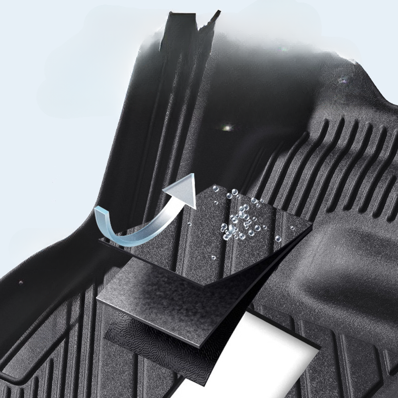 Lót sàn xe Geely E5 TPE chống bẩn