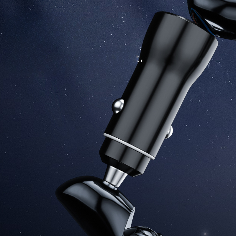 Sạc nhanh ô tô 38W PD20W nhỏ gọn