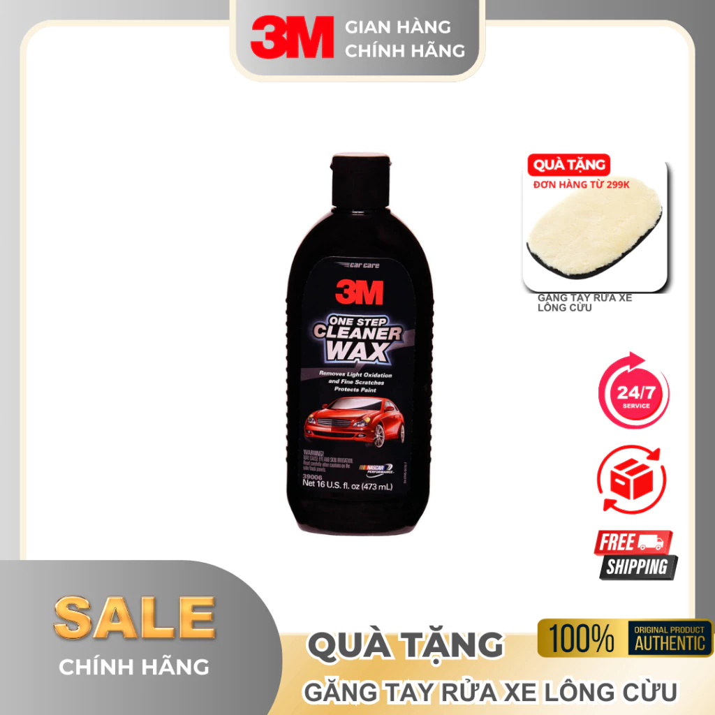 Sáp đánh bóng sơn 3M 6006 1kg – Phá xước