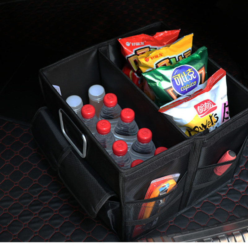Hộp đựng đồ cốp ô tô đa năng sắp xếp vật dụng và giày gọn gàng tiện lợi 6 Thùng đựng phụ kiện và giày trong ô tô