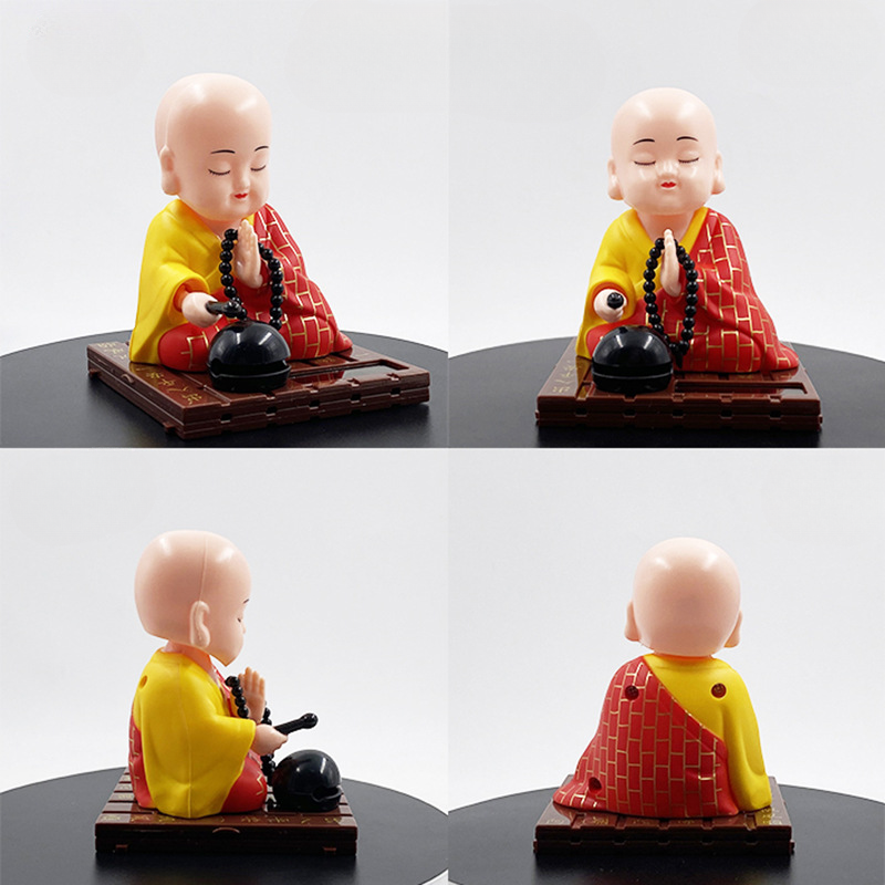 Tượng trang trí ô tô chú tiểu dễ thương