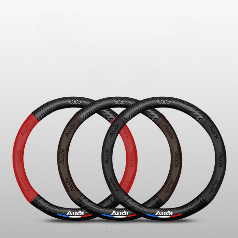 Bọc vô lăng chuyên dụng mạ carbon chống trượt cho ô tô