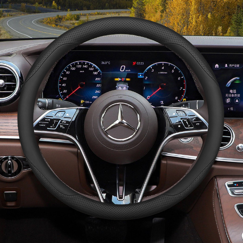 Bọc vô lăng màu đen