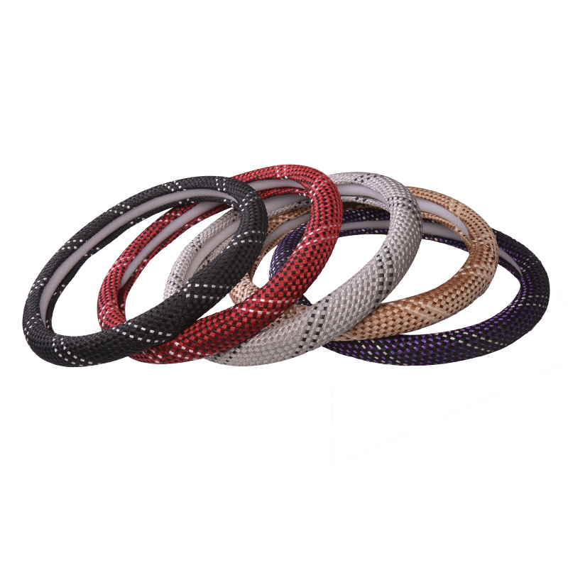 Bọc vô lăng ô tô cao cấp lụa băng chống mài mòn