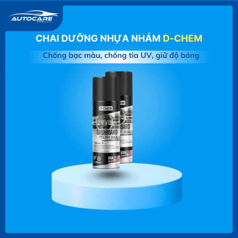 Chai dưỡng nhựa nhám dchem