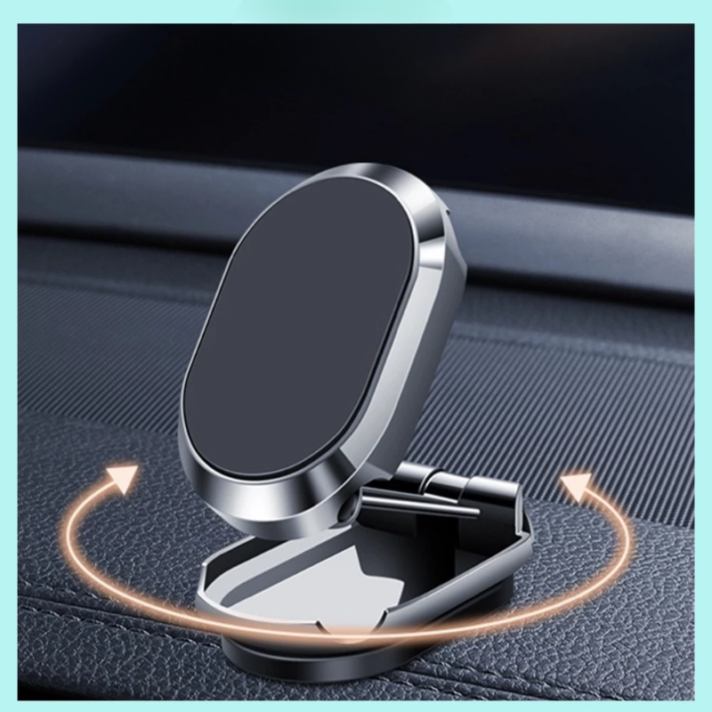 Giá đỡ điện thoại xoay 360 lực hút nam châm mạnh 4 Giá đỡ điện thoại hút nam châm xoay 360 độ