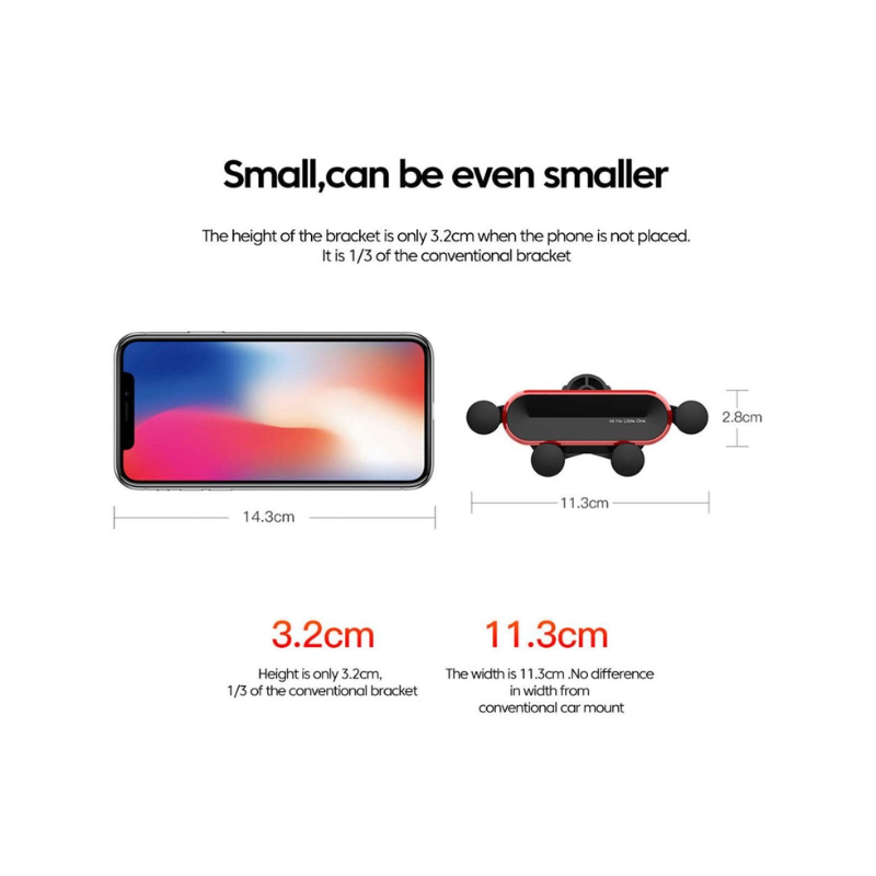 Giá đỡ điện thoại ô tô tiện lợi lắp cửa gió