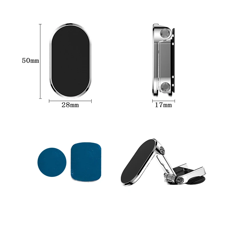 Giá đỡ điện thoại xoay 360 lực hút nam châm mạnh 6 gia do dien thoai xoay 360 luc hut cao