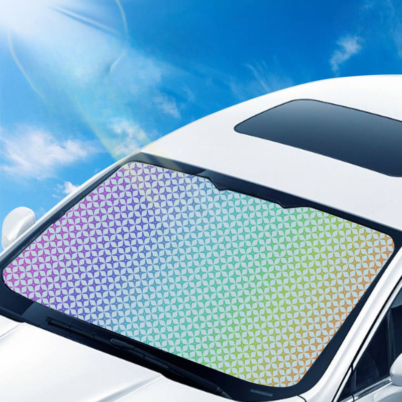 Tấm che chắn nắng ô tô gập gọn tiện lợi