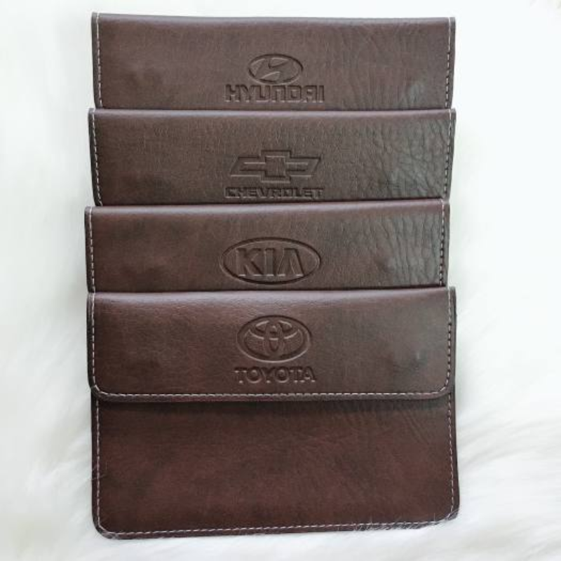 Ví da ô tô logo hãng xe