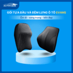 Gối tựa đầu và đệm lưng ô tô Evans