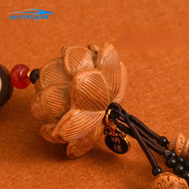 Khánh treo xe ô tô hoa sen gỗ xoan đào