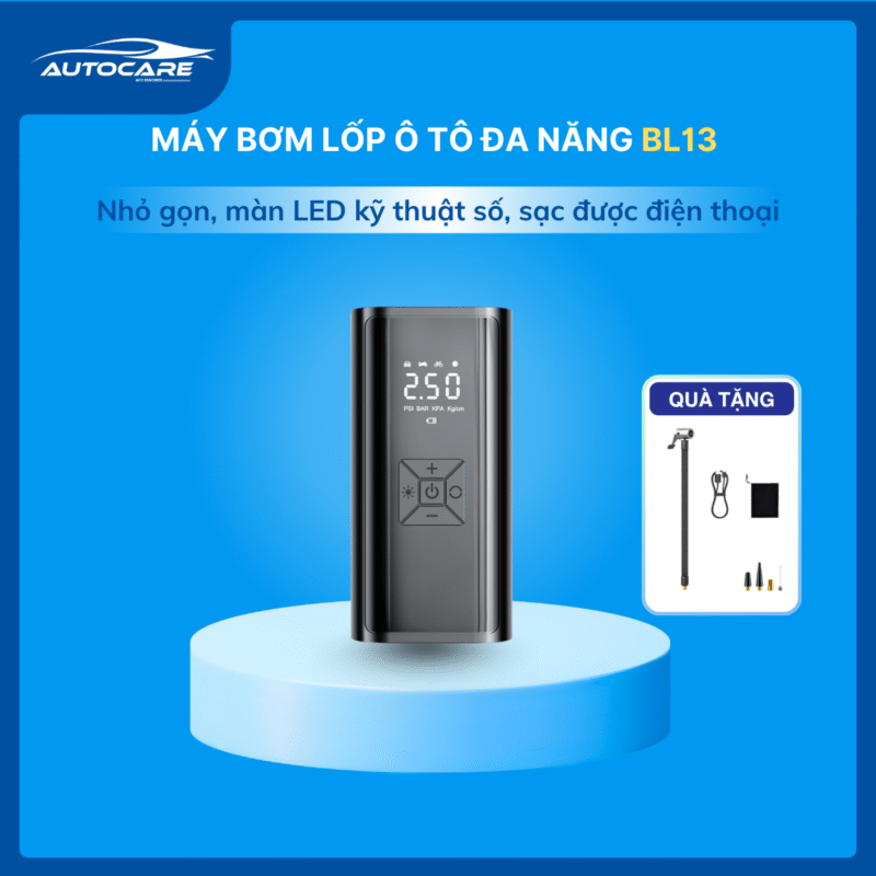 Máy bơm lốp ô tô đa năng BL13