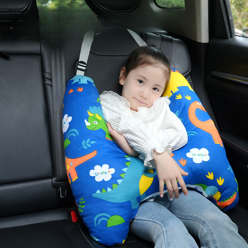 Gối tựa đầu ô tô trẻ em gối ôm ngủ an toàn tựa cổ sau xe hơi 4 Phụ kiện gối tựa ô tô tiện dụng