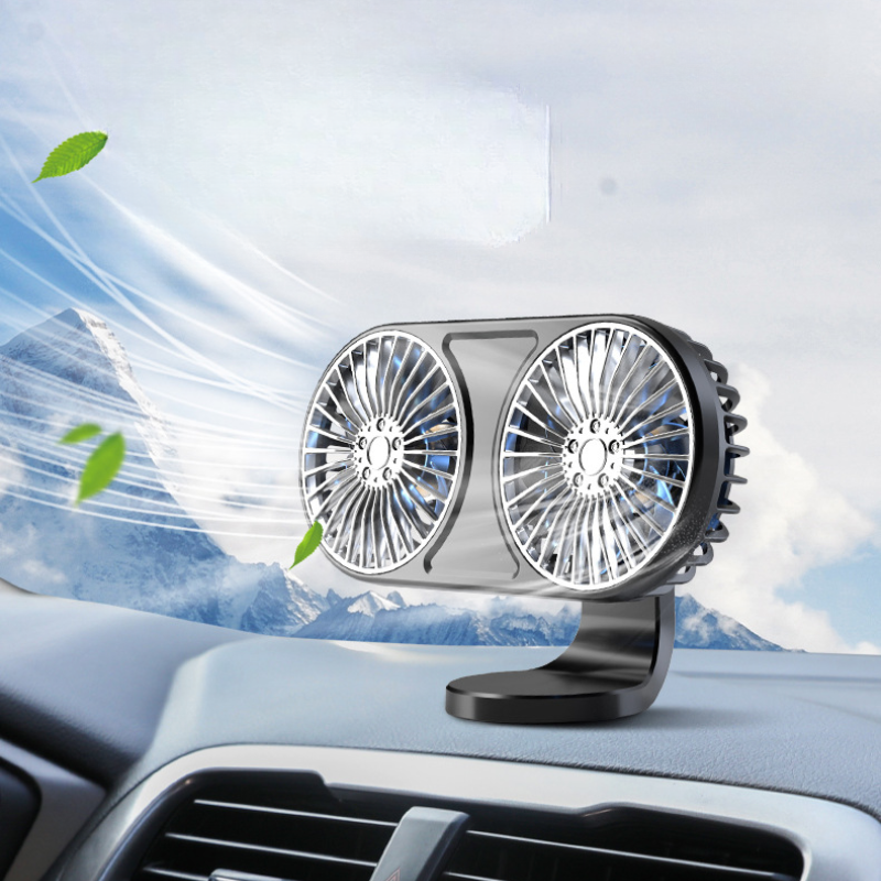 Quạt câm mini USB cho xe hơi