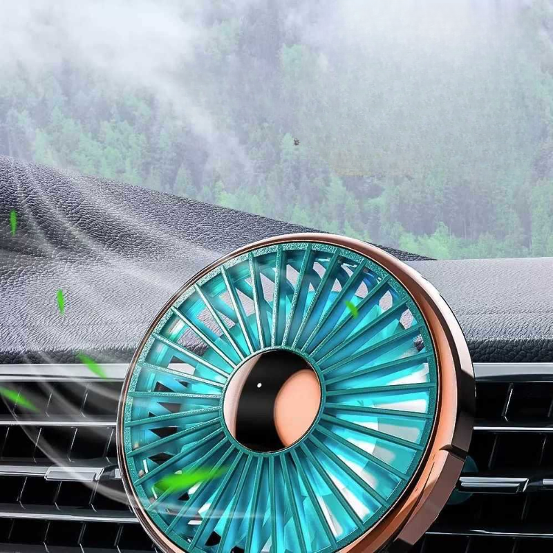 Quạt cửa gió ô tô 12V 24V mini