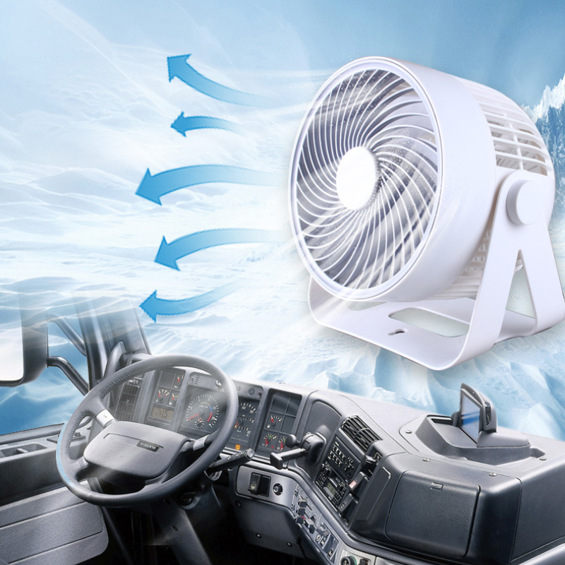 Quạt lưu thông ô tô xe tải 12V 24V