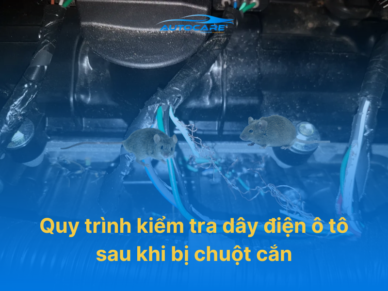 Quy trình kiểm tra dây điện ô tô sau khi bị chuột cắn