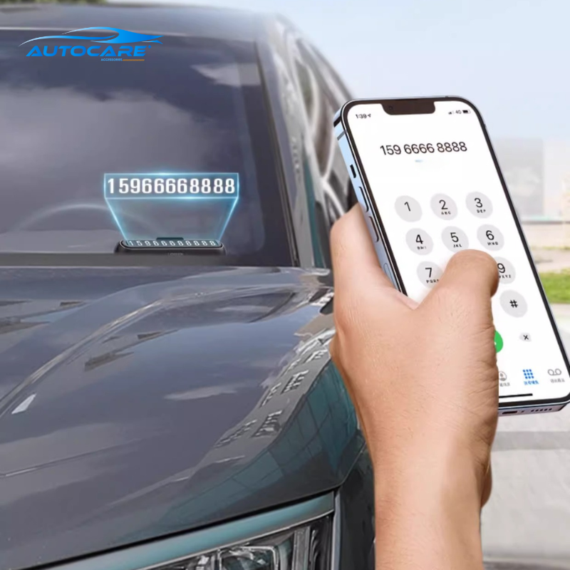 Bảng gắn số liên lạc ô tô
