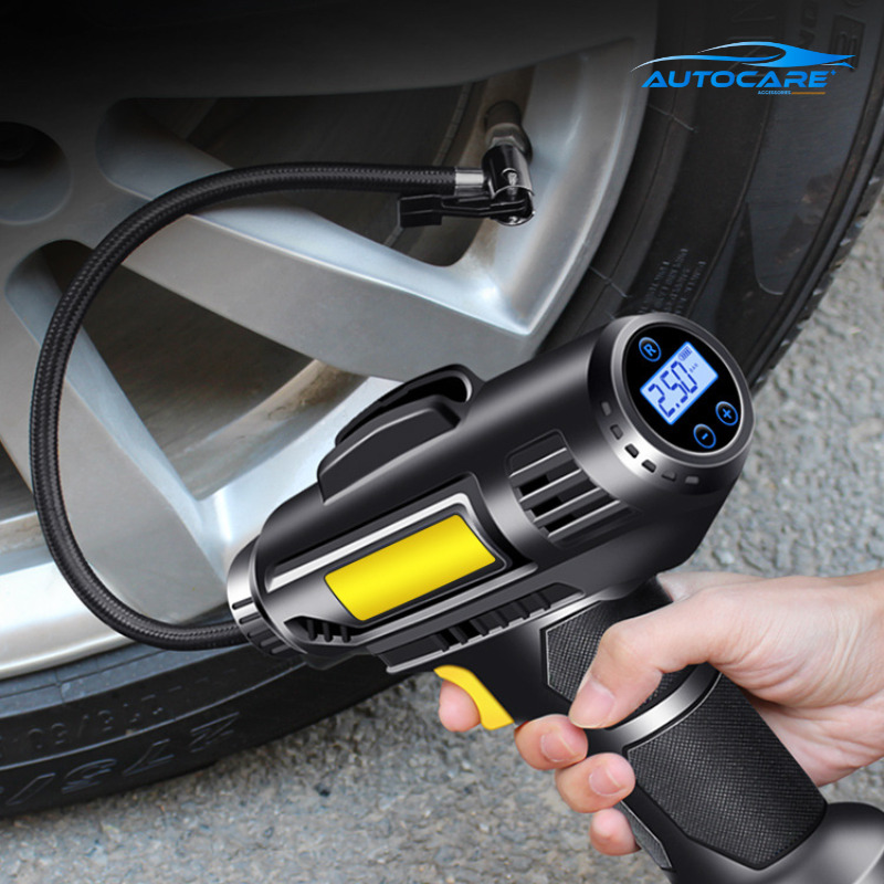 bơm lốp cầm tay