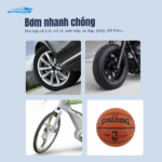 Bơm lốp ô tô đa năng cho xe ô tô xe máy