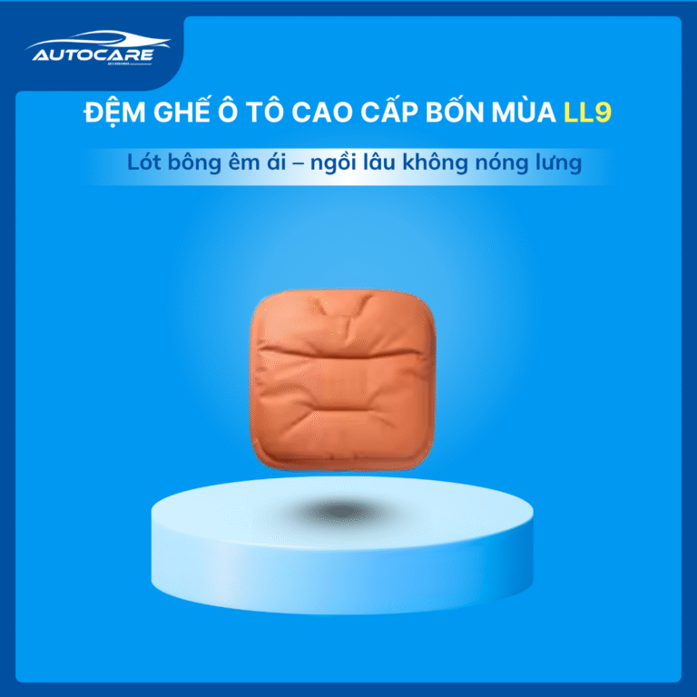 đệm ghế ô tô cao cấp bốn màu LL9