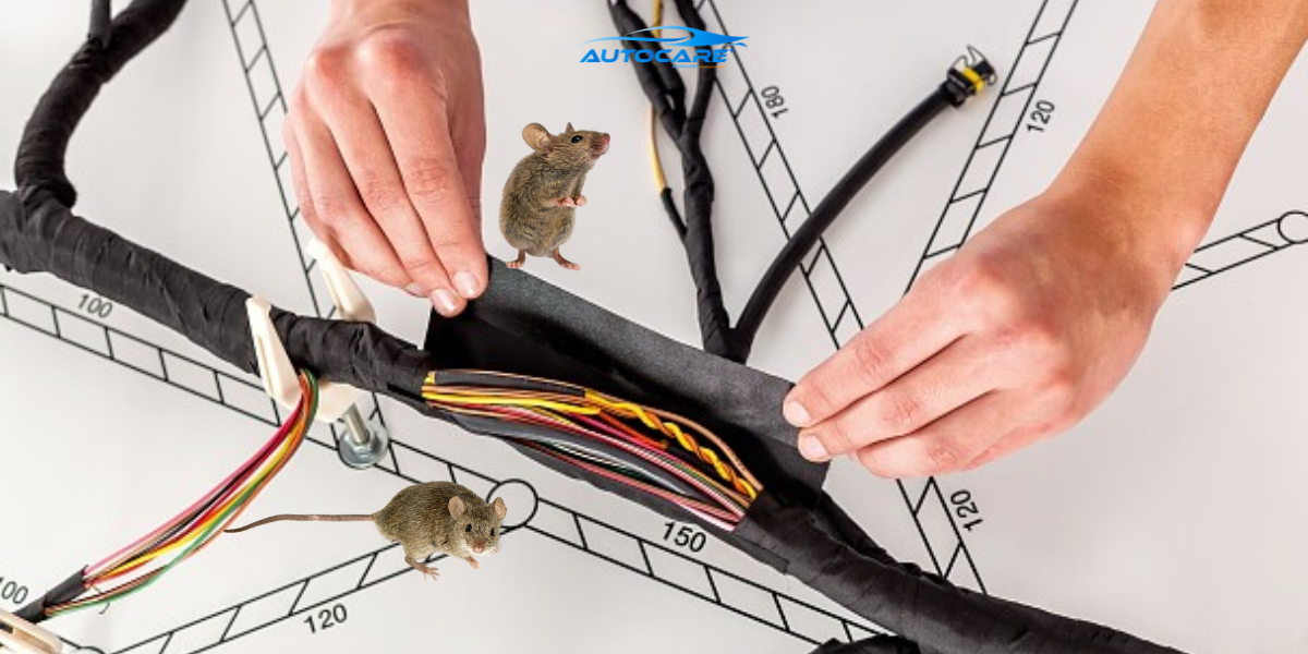 huong dan dan bang keo chong chuot cho day dien o to dep mat