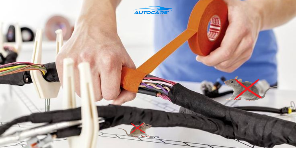 huong dan dan bang keo chong chuot cho day dien o to sang trong tinh te