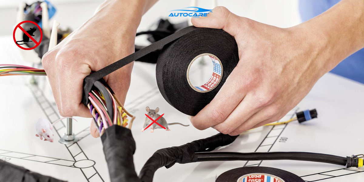 huong dan dan bang keo chong chuot cho day dien o to sang trong