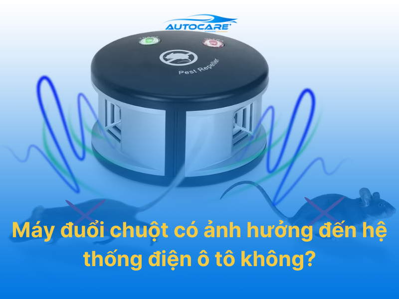 máy đuổi chuột có ảnh hưởng đến hệ thống điện ô tô không