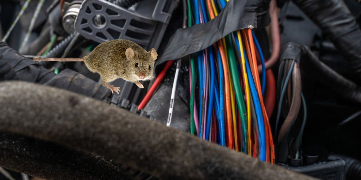 Chuột cắn dây điện gây chập mạch