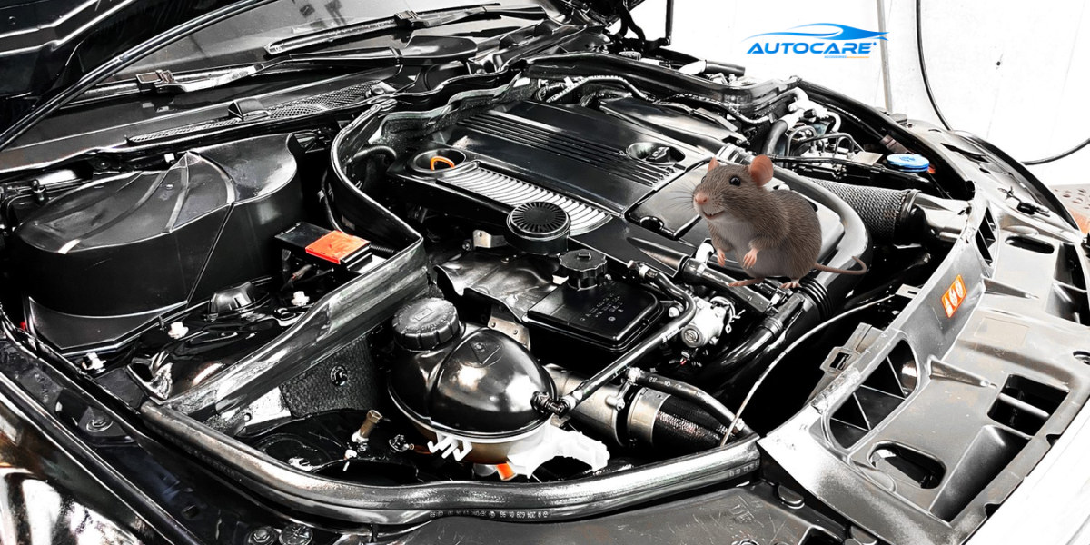 Mùa chuột xâm nhập ô tô