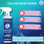 Chai xịt vệ sinh nội thất ô tô Xwash diệt khuẩn khử mùi