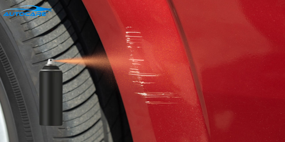 Co nen dung son xit che xuoc cho o to khi bi tray nhe