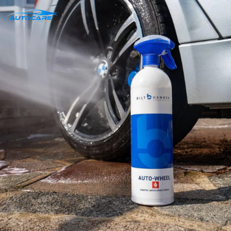 Dung dich lam sach Auto Wheel bao ve be mat kim loai