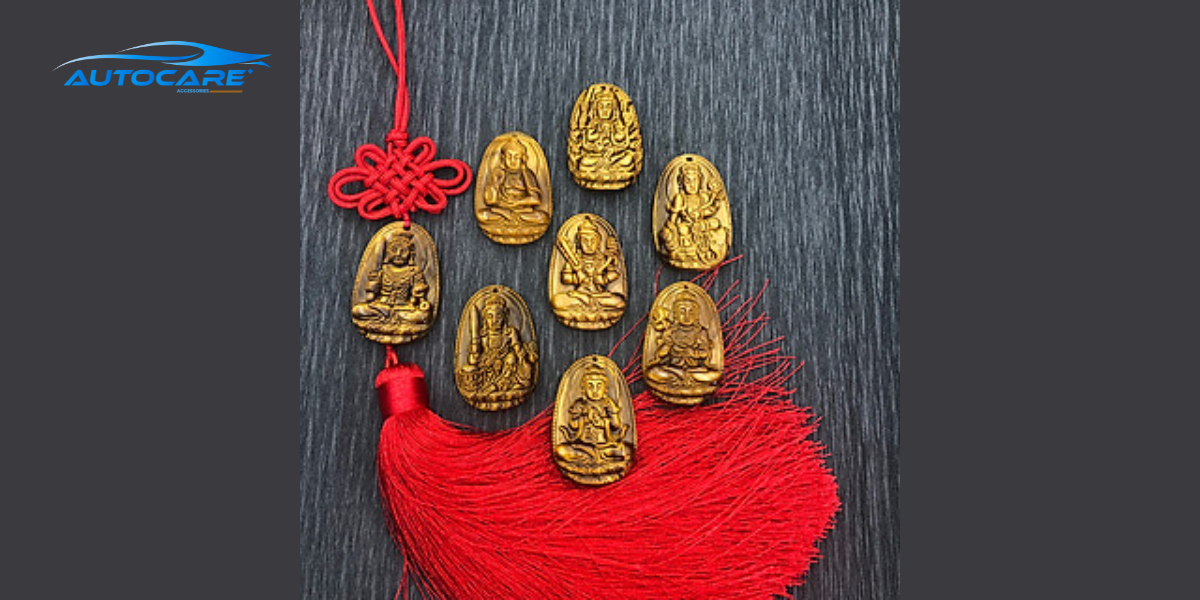 Khánh treo xe theo phật bản mệnh mang may mắn