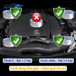 Sáp đuổi chuột ô tô dạng bột an toàn cho khoang máy TOKUSET