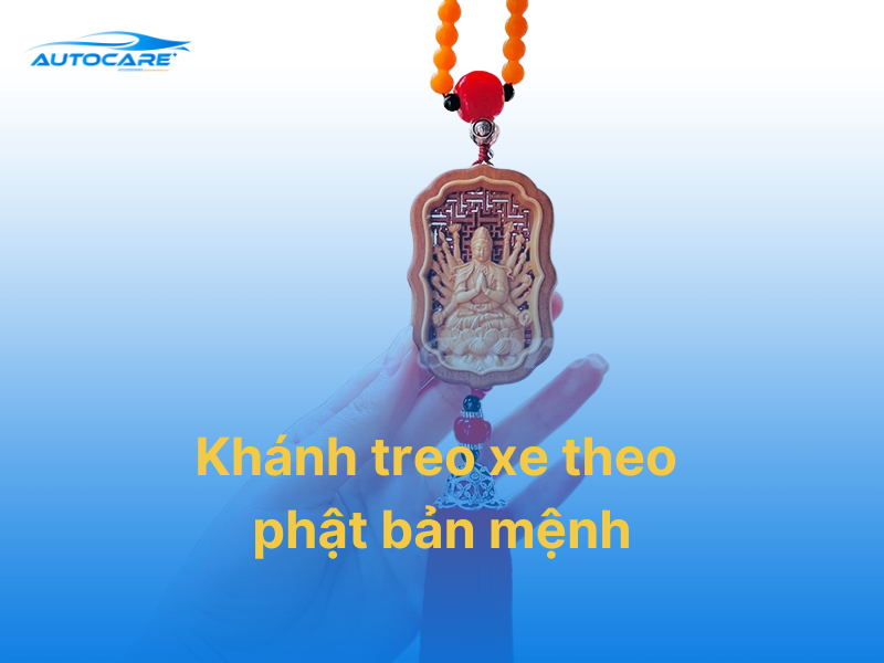 khánh treo xe theo phật bản mệnh thu hút tiền