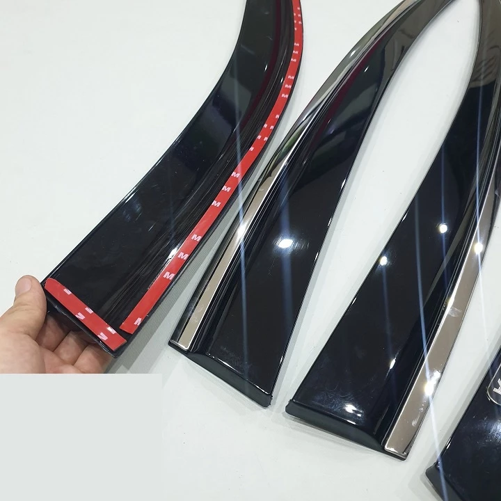 Giải đáp: Nên chọn vè che mưa ô tô nhựa ABS hay nhựa PC?