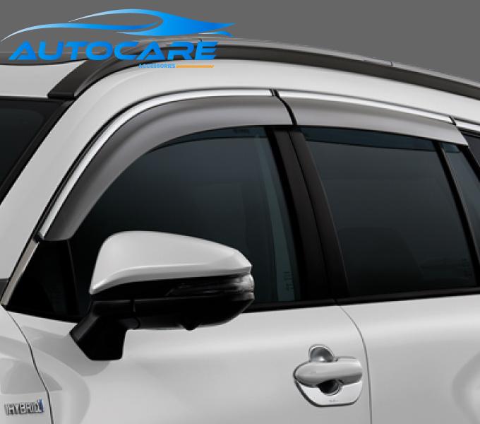 Nên chọn vè che mưa ô tô tròn hay viền inox